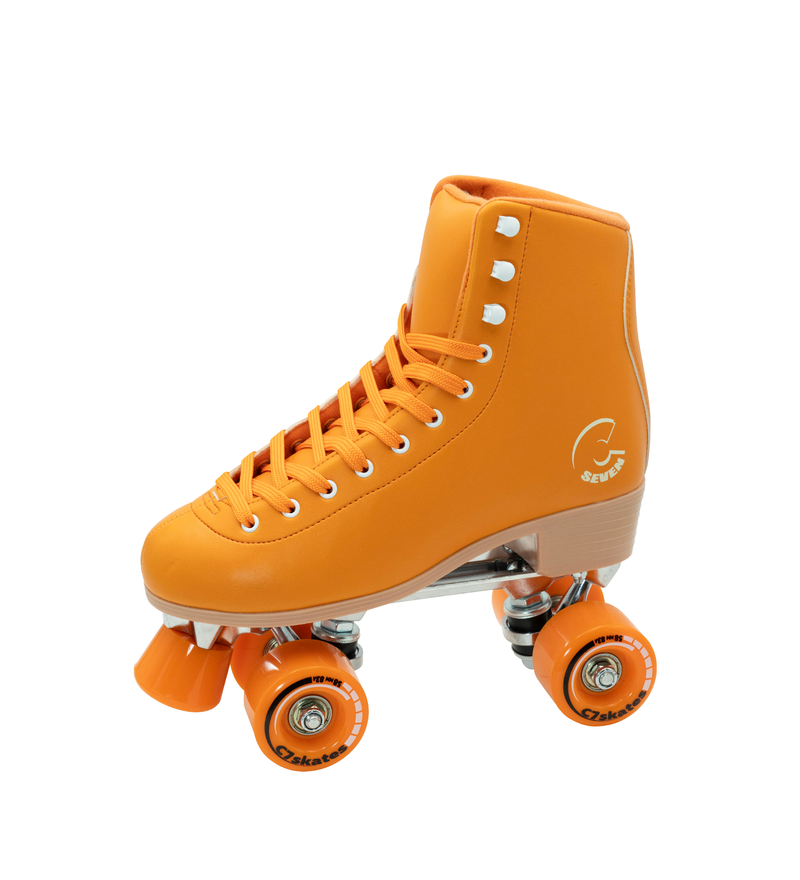 C7skates Premium Carrot Orange Roller Skates