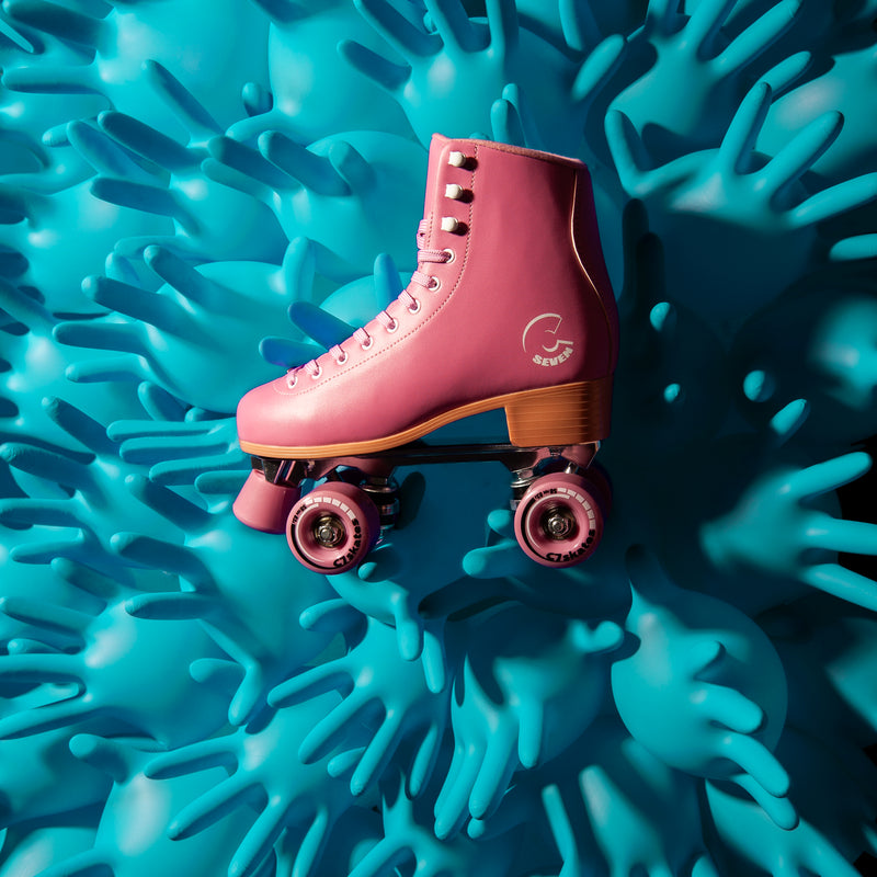 C7skates Premium Lychee Punch Roller Skates - Lifestyle