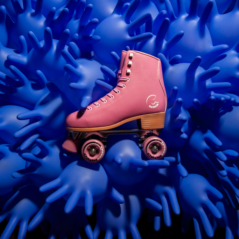 C7skates Premium Lychee Punch Roller Skates - Lifestyle