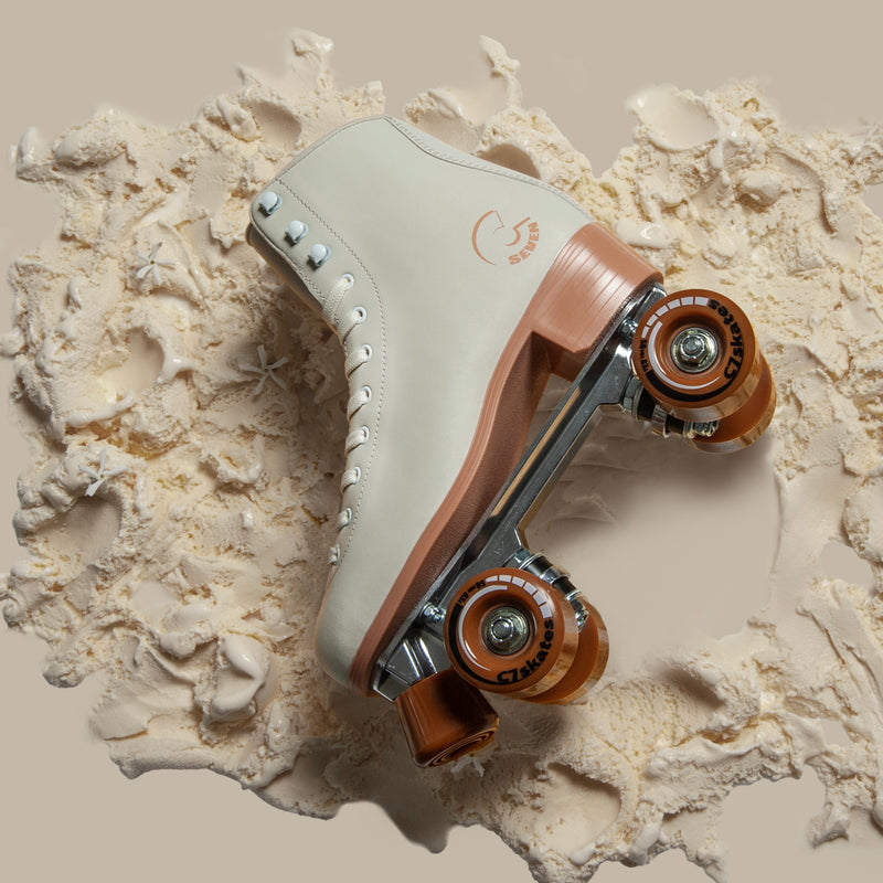 Vanilla Ice Cream Quad Skates - Lifestyle