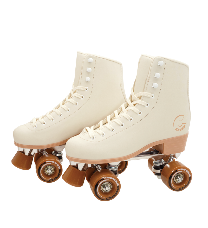 C7skates Premium Vanilla Ice Cream Roller Skates