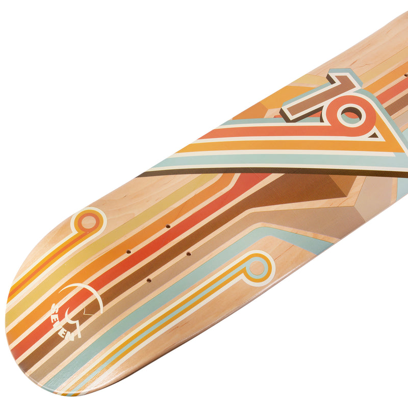 Cal 7 Flip Skateboard Deck Maple 7 Ply 7.75 Inch Popsicle Trick