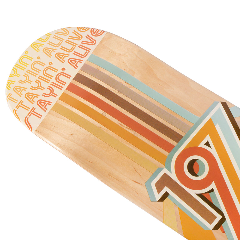 Cal 7 Flip Skateboard Deck Maple 7 Ply 7.75 Inch Popsicle Trick