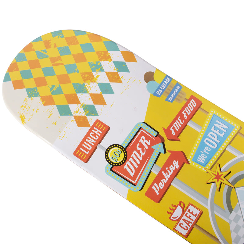 Cal 7 Gangbuster Skateboard Deck Maple 7 Ply 7.75 Inch Popsicle Trick