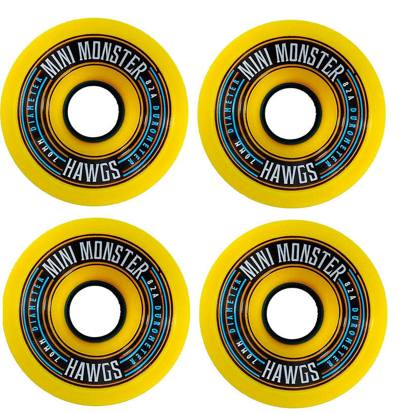 Landyachtz Mini Monster Hawgs Longboard Wheels | 70mm 82A