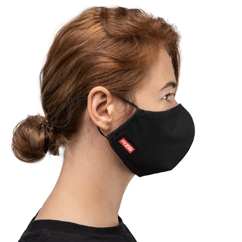 NonZero Gravity ZinTex Antimicrobial Sports Mask Black 