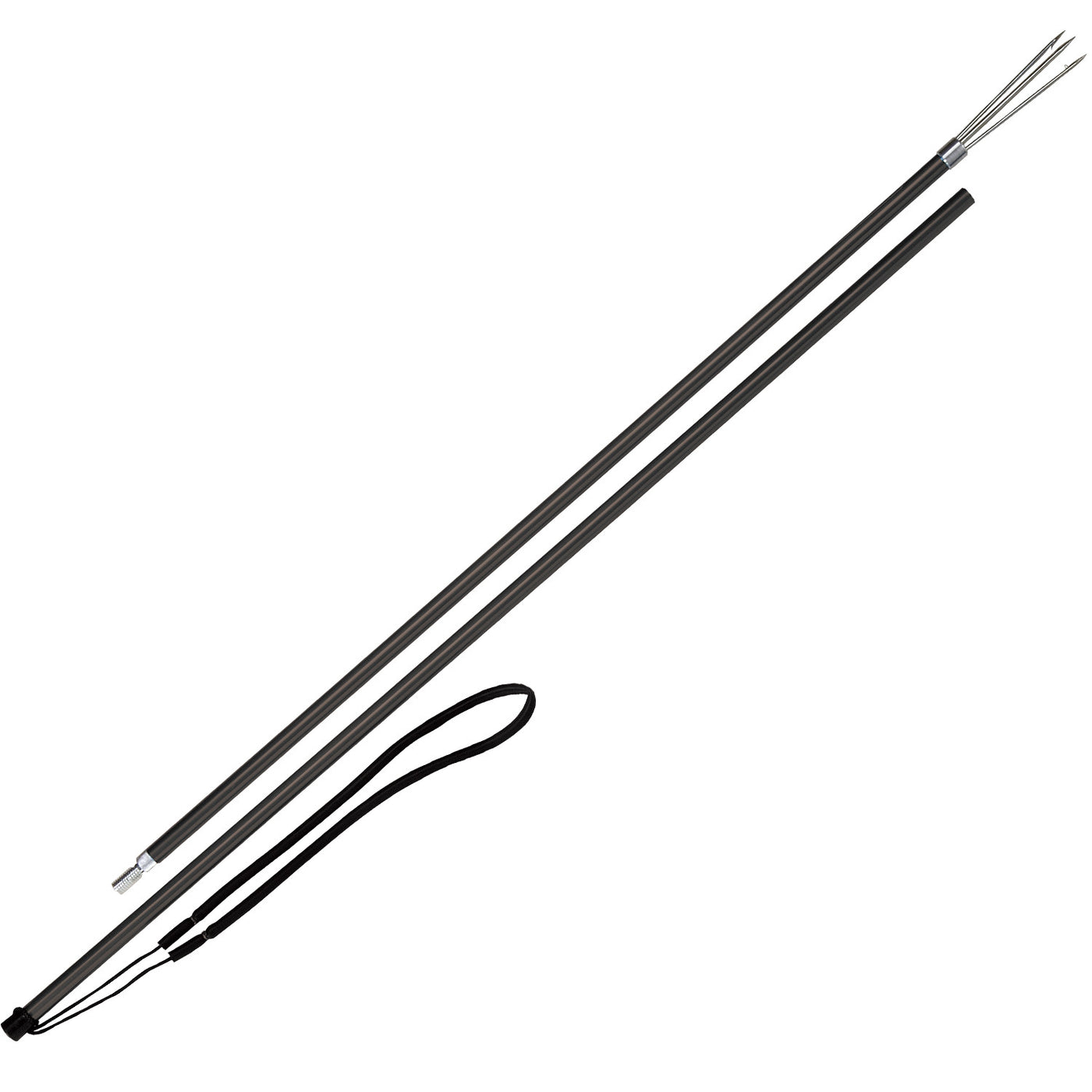 IST Aluminum 2 Segment Pole Spear with 3-Prong Paralyzer Tip